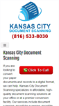 Mobile Screenshot of kansascitydocumentscanning.com